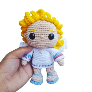 Nana Amigurumi - Anjo Gabriel