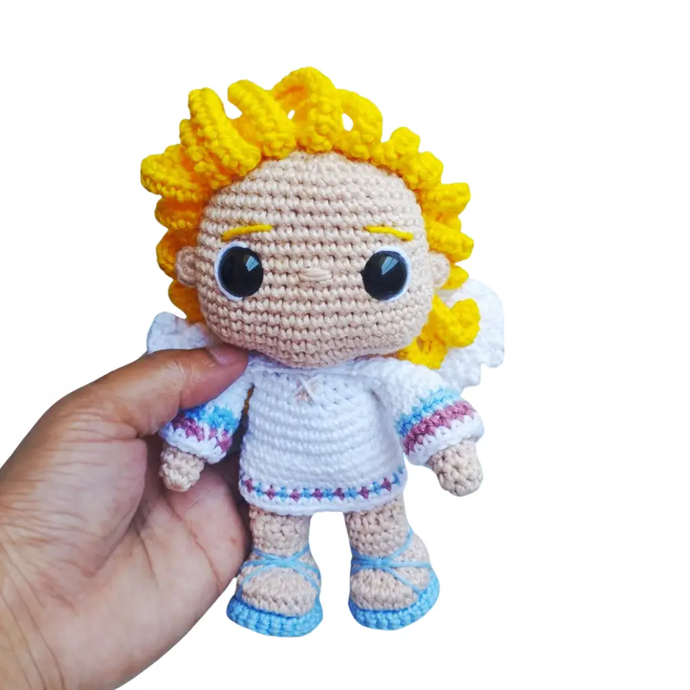Nana Amigurumi - Anjo Gabriel