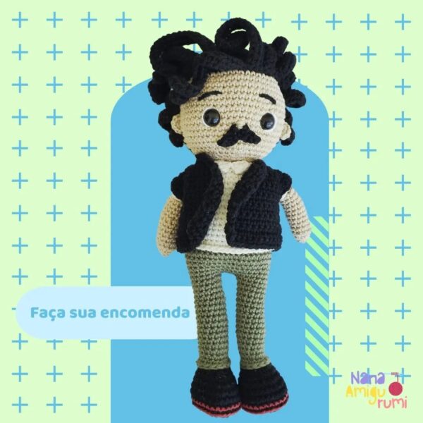 Nana Amigurumi Jorge - Boneco de crochê - Image 2