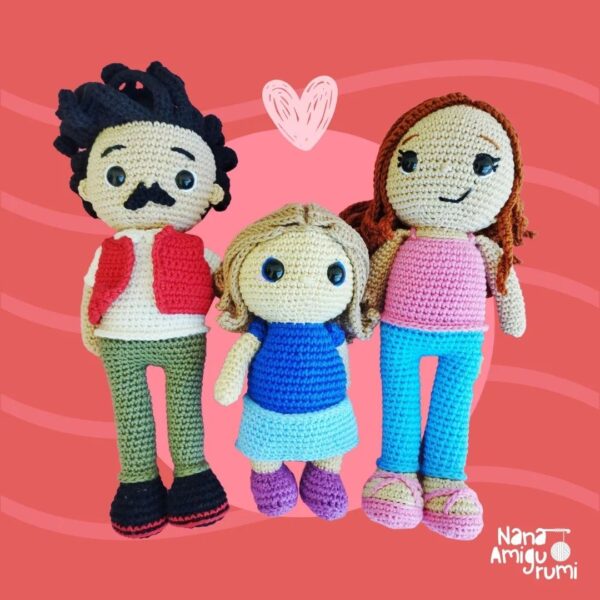 Nana Amigurumi Jorge - Boneco de crochê - Image 3