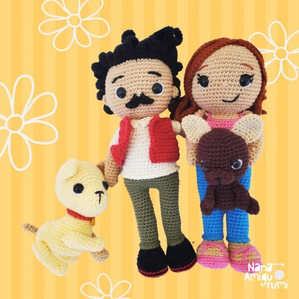 Nana Amigurumi Jorge - Boneco de crochê - Image 5